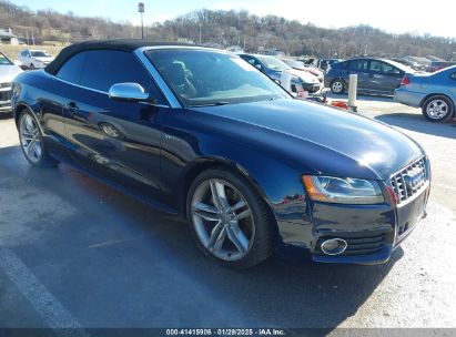 2011 AUDI S5 3.0 PREMIUM PLUS Dark Blue  Gasoline WAUVGAFH0BN000815 photo #1