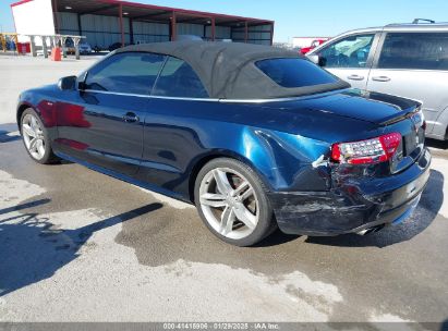 2011 AUDI S5 3.0 PREMIUM PLUS Dark Blue  Gasoline WAUVGAFH0BN000815 photo #4