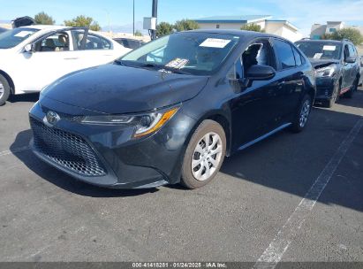 2022 TOYOTA COROLLA LE Black  Gasoline 5YFEPMAE8NP340528 photo #3