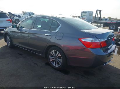 2015 HONDA ACCORD LX Gray  Gasoline 1HGCR2F34FA140721 photo #4