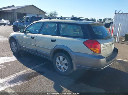 2005 SUBARU OUTBACK 2.5I Gold  Gasoline 4S4BP61C457320772 photo #4