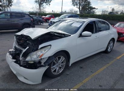 2013 INFINITI G37 JOURNEY White  Gasoline JN1CV6AP0DM719182 photo #3