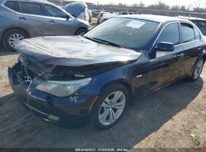 2009 BMW 528I Dark Blue  Gasoline WBANU53559C122165 photo #3