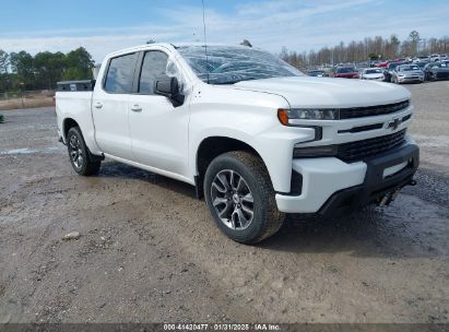 2022 CHEVROLET SILVERADO 1500 LTD 4WD  SHORT BED RST White  Gasoline 3GCUYEED3NG103886 photo #1