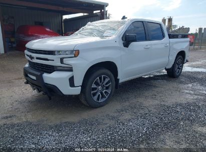 2022 CHEVROLET SILVERADO 1500 LTD 4WD  SHORT BED RST White  Gasoline 3GCUYEED3NG103886 photo #3