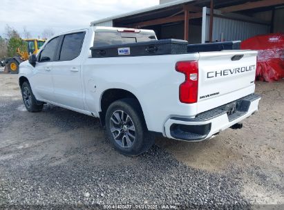 2022 CHEVROLET SILVERADO 1500 LTD 4WD  SHORT BED RST White  Gasoline 3GCUYEED3NG103886 photo #4