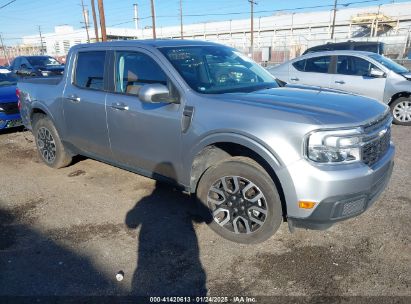 2022 FORD MAVERICK LARIAT Gray  Hybrid 3FTTW8E36NRA82496 photo #1