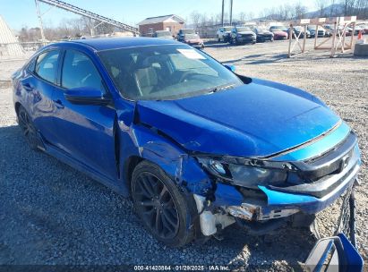 2020 HONDA CIVIC SPORT Blue  Gasoline SHHFK7H40LU212292 photo #1