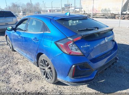 2020 HONDA CIVIC SPORT Blue  Gasoline SHHFK7H40LU212292 photo #4