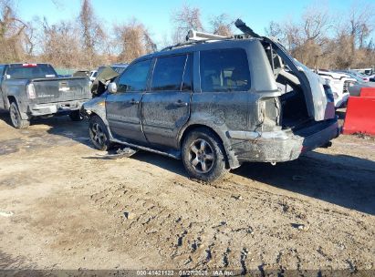 2008 HONDA PILOT EX-L Gray  Gasoline 5FNYF18758B008925 photo #4