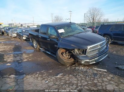 2017 RAM 1500 BIG HORN  4X4 5'7 BOX Gray  Gasoline 3C6RR7LT5HG522665 photo #1