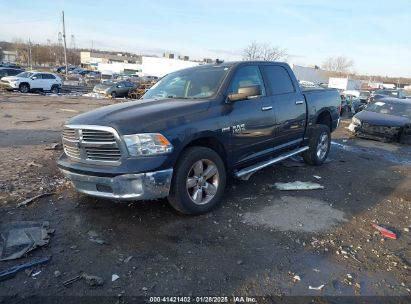 2017 RAM 1500 BIG HORN  4X4 5'7 BOX Gray  Gasoline 3C6RR7LT5HG522665 photo #3