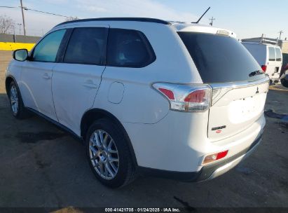 2015 MITSUBISHI OUTLANDER SE White  Gasoline JA4AZ3A34FZ001249 photo #4