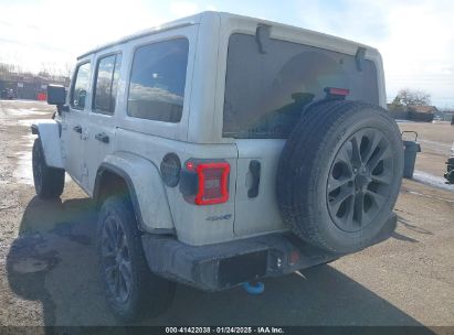 2024 JEEP WRANGLER 4XE SAHARA 4XE White  Hybrid 1C4RJXP62RW292753 photo #4