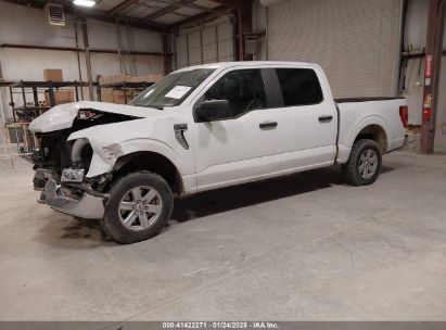 2021 FORD F-150 XLT White  Gasoline 1FTEW1C56MKD10147 photo #3