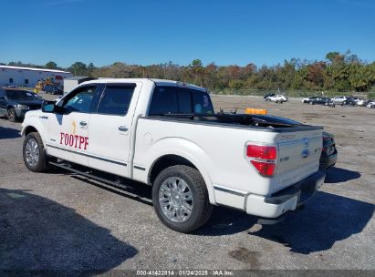 2014 FORD F-150 PLATINUM White  Gasoline 1FTFW1CT5EFA75902 photo #4