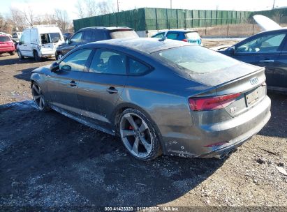 2019 AUDI S5 3.0T PREMIUM Gray  Gasoline WAUC4CF59KA004502 photo #4