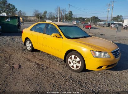 2009 HYUNDAI SONATA GLS Yellow  Gasoline 5NPET46C09H515618 photo #1