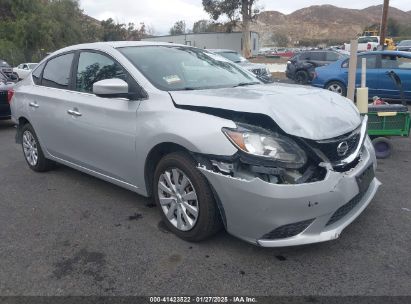 2017 NISSAN SENTRA S Silver  Gasoline 3N1AB7AP7HY285285 photo #1