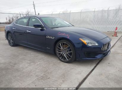 2018 MASERATI QUATTROPORTE GTS GRANSPORT Blue  Gasoline ZAM56PPS0J1278652 photo #1