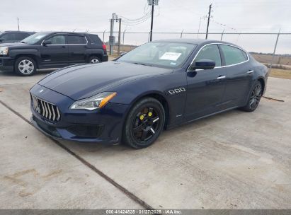 2018 MASERATI QUATTROPORTE GTS GRANSPORT Blue  Gasoline ZAM56PPS0J1278652 photo #3