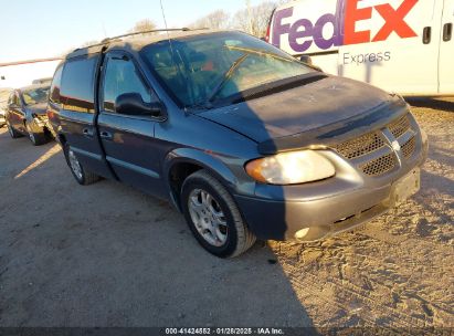 2002 DODGE GRAND CARAVAN SPORT Gray  Flexible Fuel 2B8GP443X2R530843 photo #1