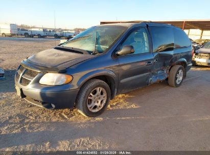 2002 DODGE GRAND CARAVAN SPORT Gray  Flexible Fuel 2B8GP443X2R530843 photo #3