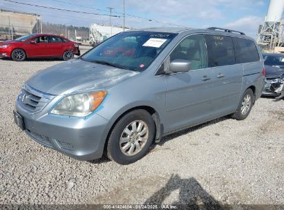 2009 HONDA ODYSSEY EX Blue  Gasoline 5FNRL38449B012092 photo #3