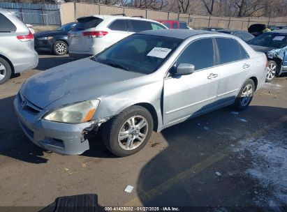 2007 HONDA ACCORD 2.4 SE Silver  Gasoline 1HGCM56317A199467 photo #3