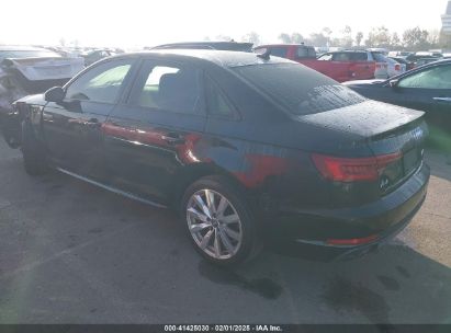 2018 AUDI A4 2.0T TECH ULTRA PREMIUM/2.0T ULTRA PREMIUM Black  Gasoline WAUKMAF47JN013150 photo #4