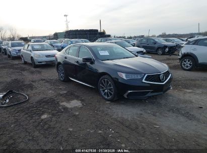 2018 ACURA TLX TECH PKG Black  Gasoline 19UUB2F52JA007703 photo #1