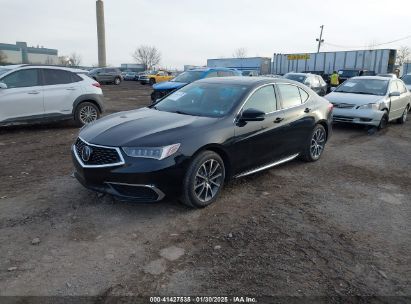 2018 ACURA TLX TECH PKG Black  Gasoline 19UUB2F52JA007703 photo #3