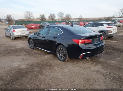 2018 ACURA TLX TECH PKG Black  Gasoline 19UUB2F52JA007703 photo #4