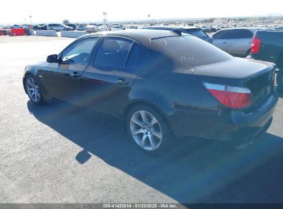 2007 BMW 550I Black  Gasoline WBANB53517CP06047 photo #4