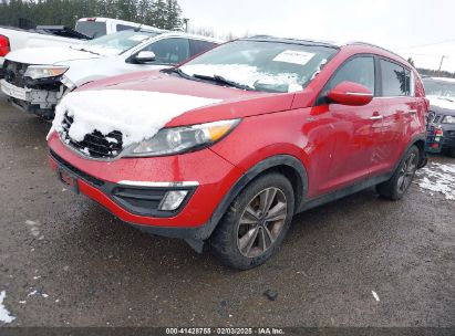 2014 KIA SPORTAGE SX Red  Gasoline KNDPCCA61E7616587 photo #3