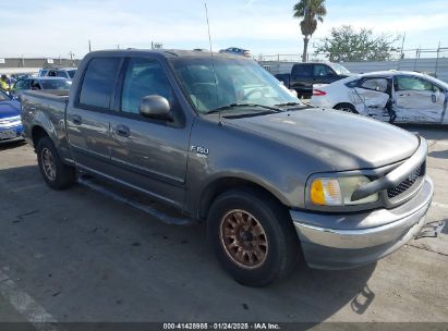 2003 FORD F-150 LARIAT/XLT Gray  Gasoline 1FTRW07693KB31288 photo #1