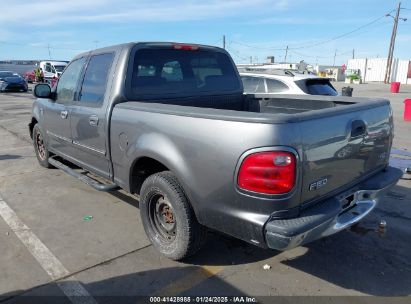 2003 FORD F-150 LARIAT/XLT Gray  Gasoline 1FTRW07693KB31288 photo #4