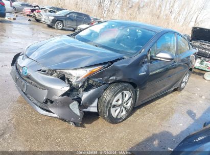 2016 TOYOTA PRIUS Gray  Hybrid JTDKARFU2G3013331 photo #3