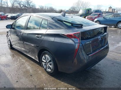 2016 TOYOTA PRIUS Gray  Hybrid JTDKARFU2G3013331 photo #4