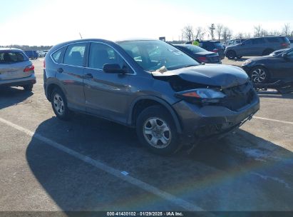 2013 HONDA CR-V LX Gray  Gasoline 2HKRM4H37DH670980 photo #1