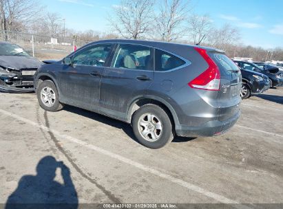 2013 HONDA CR-V LX Gray  Gasoline 2HKRM4H37DH670980 photo #4