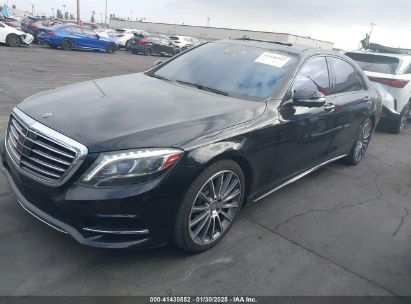 2015 MERCEDES-BENZ S 550 Black  Gasoline WDDUG8CB7FA183186 photo #3