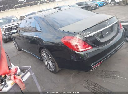 2015 MERCEDES-BENZ S 550 Black  Gasoline WDDUG8CB7FA183186 photo #4