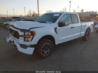 2023 FORD F-150 XL White  Gasoline 1FTEX1CP8PKD03218 photo #3