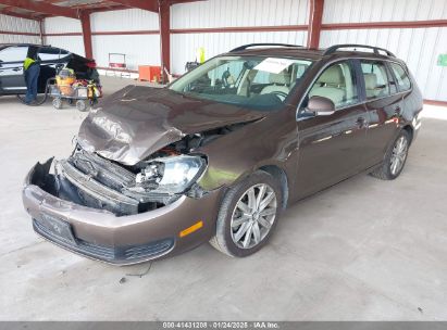 2014 VOLKSWAGEN JETTA SPORTWAGEN 2.0L TDI Brown  Diesel 3VWPL7AJ9EM605982 photo #3