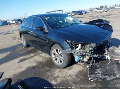 2015 HONDA ACCORD LX Black  Gasoline 1HGCR2F30FA253288 photo #1