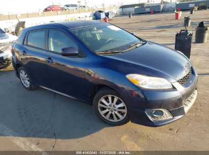 2010 TOYOTA MATRIX Blue  Gasoline 2T1KU4EE7A1380860 photo #1