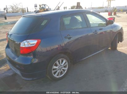 2010 TOYOTA MATRIX Blue  Gasoline 2T1KU4EE7A1380860 photo #4