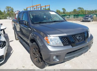 2021 NISSAN FRONTIER Gray  Gasoline 1N6ED0EA2MN706324 photo #1