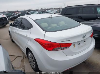 2012 HYUNDAI ELANTRA GLS White  Gasoline 5NPDH4AE4CH067381 photo #4